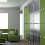 Aries-Closet-Door-,-Green-and-Silver-CSD-17