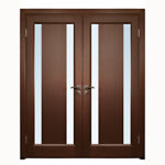 Aries–Interior-Double-Door-in-a-Wenge-Finish-with–Glass-Strip