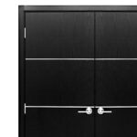 Aries-Mia–Interior-Double-Door-in-a-Black-Finish-with-Silver-Strips-1
