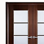 Aries-Mia–Interior-Double–Door-in-a-Wenge-Finish-with-Frosted-Glass-Panels-1