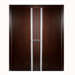 Aries-Mia–Interior-Double-Door-in-a-Wenge-Finish-with-Frosted-Glass-Strip