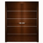 Aries-Mia-Interior-Double-Door-Brown–with-Silver-Strips