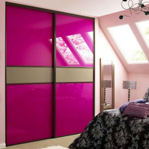 Aries Closet Door Pink CSD 63 Acrylic Mdf