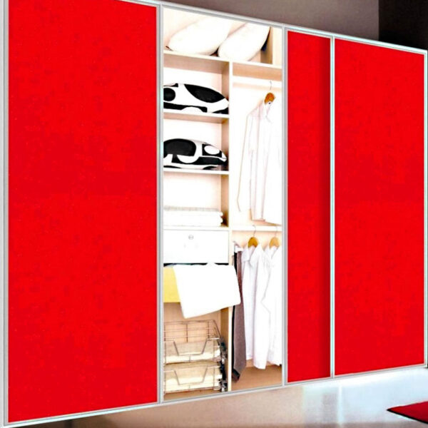 Aries Closet Door Red CSD 52 Acrylic / Mdf