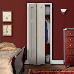 Aries bi-fold white closet door 016